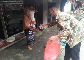 Banjir, Ansor Brebes Bagi-Bagi Ponggol