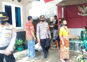 Bersama Tim Gugus Tugas Covid-19, Pemdes Beringin Gelar Operasi Yustisi Kepada Warga Desa