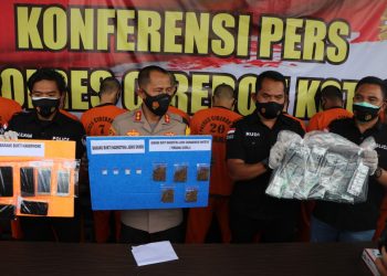 Dalam Sebulan, Polres Cirebon Kota Ungkap 15 Kasus Narkoba