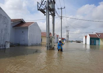 100% listrik di 4 Kota Terdampak Cuaca Ekstrim di Jabar Telah Pulih