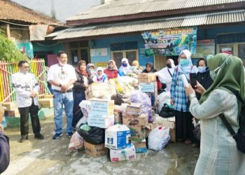 IGTKI dan PGRI Indramayu Salurkan Bantuan Bagi Korban Banjir