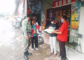 Hari Kedua Periode Februari, Lima e-Warong di Kecamatan Susukanlebak Salurkan Program Sembako