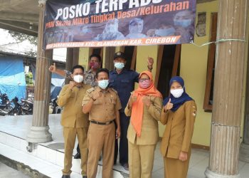 SATGAS PENANGANAN COVID-19 DESA DANAWINANGUN EDUKASI WARGA SOAL COVID-19