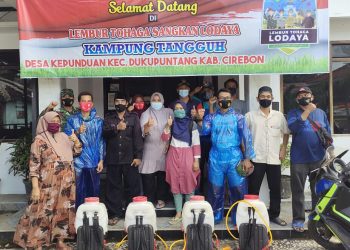 DESA KEPUNDUAN BERSINERGIS DENGAN SELURUH UNSUR DAN ELEMEN DIDESANYA, TANGKAL DAN CEGAH COVID-19