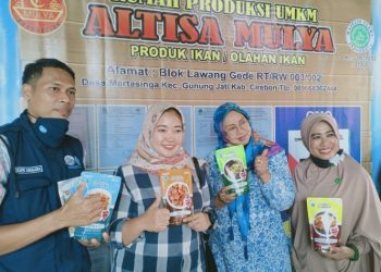 KUWU DESA MERTASINGA APRESIASI RUMAH PRODUKSI UMKM ALTISA MULYA PRODUK OLAHAN IKAN