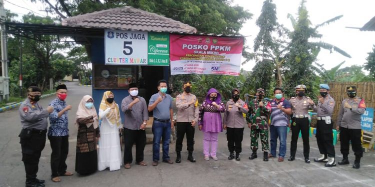 Pemdes Ciperna Lakukan Langkah Konkrit Bentuk Posko PPKM Skala Mikro