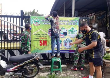 Persit Brebes Ajak Masyarakat Patuhi Prokes 5M