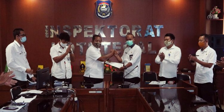 Praptomo Purna, Imam Badarudin Jabat Plt. Inspektur Kota Tegal