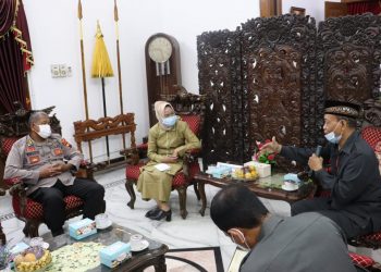 Rekatkan Kerja Sama, Rektor UPS Tegal Sambangi Pendopo Brebes