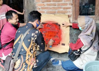 Rumah KPM Disemprot Cat Bertuliskan Keluarga Pra Sejahtera, Spontan Ada Yang Mengundurkan Diri Sebagai Penerima Bantuan