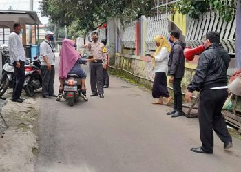 Satgas Penanganan Covid-19 Desa Sidawangi Laksanakan Giat Ppkm Skala Mikro