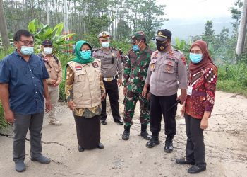 Akses Ditanjakan Kalibakung Sempat Amblas Kembali Normal
