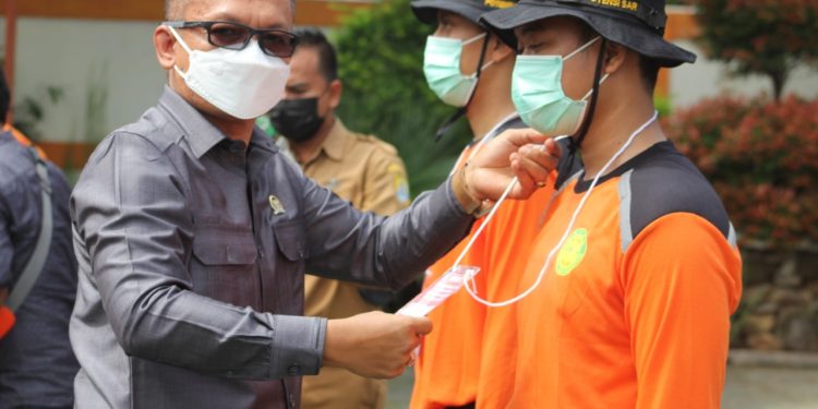 BNPP LATIH PULUHAN MASYARAKAT PANTURA SIAGA BENCANA