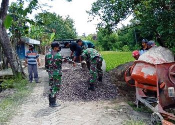 Pembangunan Saluran Drainase di Jatimulyo Bojonegoro Digenjot