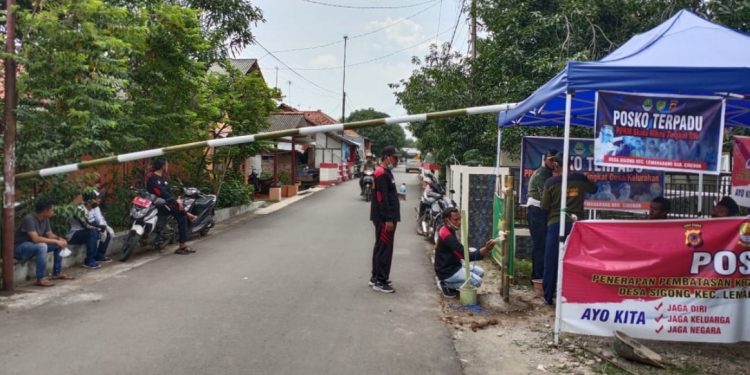 Di Sebut Tak Becus Pakai Masker, Begini Jawaban Pemdes Sigong