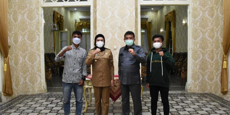 Dua Atlit Timnas U-19 dan U-16. Dapat Support Dari Bupati Indramayu
