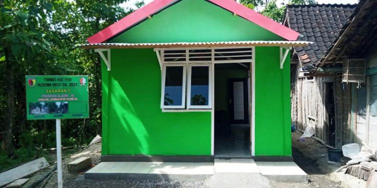 Dua Dari Dua Puluh Rumah Aladin TMMD Reguler Bojonegoro Seratus Persen