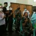 BUPATI CIREBON MONITORING PENYUNTIKAN VAKSIN DI POLRES, KODIM DAN BRIMOB