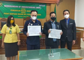 PN Gandeng PBH DPC Peradi Indramayu Layani Perkara Permohonan Sepihak