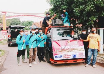 Ekstra Waspada, Pemdes Sarajaya Terus Sterilisasi Lingkungan