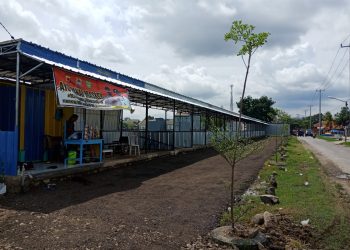 TINGKATKAN PAD DESA, PEMDES JUNGJANG BANGUN TEMPAT USAHA ASRI DAN NYAMAN WARUNG DJ