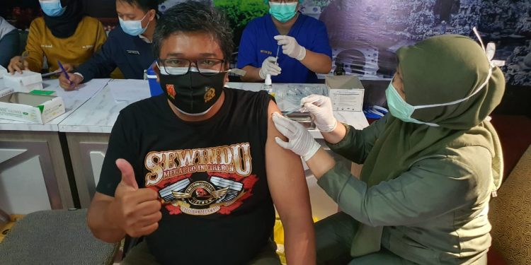 Jajaran Humas Polres Ciko dan Polsek, Sudah disuntik Vaksin