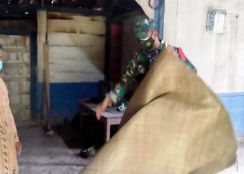 Surati, Salah Satu Penerima Rehab Rumah Aladin TMMD Reguler Bojonegoro