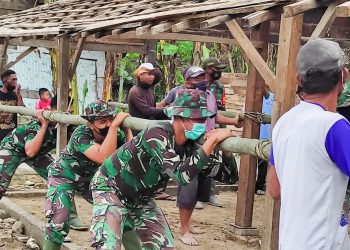 TMMD Reguler Bojonegoro Perkuat Budaya Gotong-royong Masyarakat