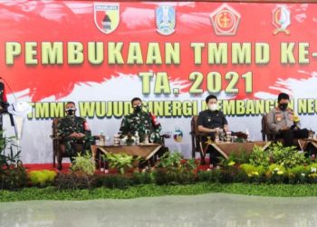 Dandim Bojonegoro : TMMD Reguler Sarana TNI Untuk Manunggal Dengan Rakyat