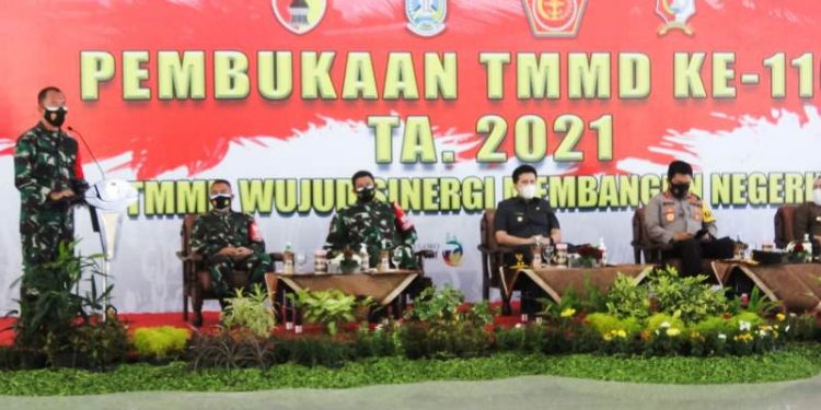 Dandim Bojonegoro : TMMD Reguler Sarana TNI Untuk Manunggal Dengan Rakyat