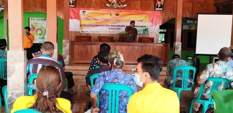 BPBD Bojonegoro Berikan Pengetahuan Kebencanaan di Non Fisik TMMD Reguler (10)