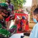Unik, TNI Hadirkan Si Mokos Bagi Anak-anak di Lokasi TMMD Reguler Bojonegoro