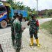 Progres Pengaspalan Jalan di Jatimulyo dan Ngrancang, Dicek Dansatgas TMMD Reguler Bojonegoro