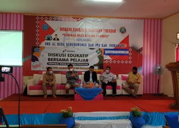 Gelar Diskusi Edukatif Pelajar, IWO Ajak Pelajar SMK Al Huda Indramayu Lebih Bijak dalam Bermedsos