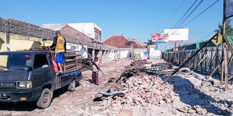 Nuroji : Proses Hukum Harus Tegas, Pelanggaran Pembongkaran Pasar Losari Kidul Tak Kantongi IMB