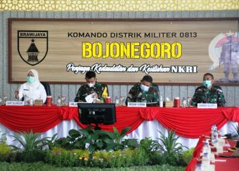 Bupati Bojonegoro : Semangat TMMD Reguler Jadi Energi Positif Untuk Pembangunan Berkelanjutan