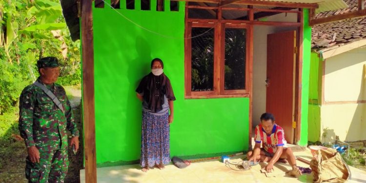 Satu Lagi Rehab Rumah Aladin TMMD Reguler Bojonegoro Tuntas