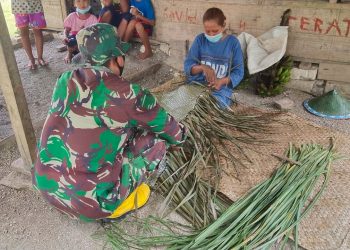 Ada Tikar Pandan di Lokasi TMMD Reguler Bojonegoro