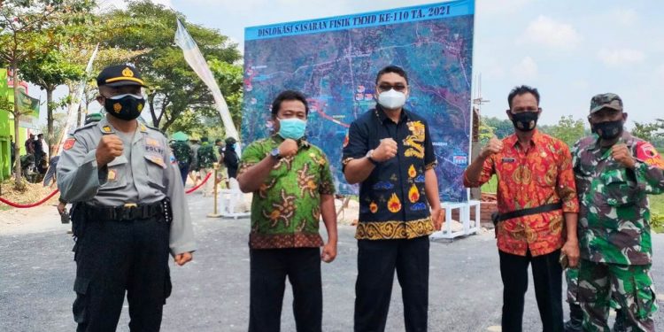 Kapolsek Tambakrejo Bojonegoro : Program TMMD Reguler Manfaatnya Kompleks