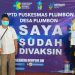 LEBEH DESA PLUMBON DISUNTIK VAKSIN COVID-19 TAHAP SATU
