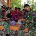 Masih Jaga Kebersamaan Dengan Warga di Sisa Waktu Tugas TMMD