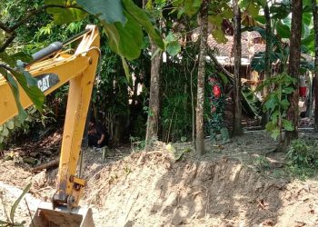 Normalisasi Sungai di Desa Ngrancang Tambakrejo Bojonegoro, Dipacu