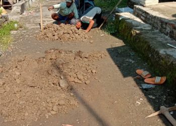 Kebocoran Pipa Air Bersih Langsung Direspon Perumda Air Minum Tirta Jati, Pelanggan Kagum Atas Pelayanan Prima Yang Diberikan
