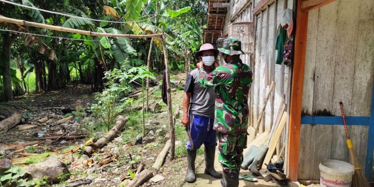 Prokes Diterapkan Ketat di Lokasi TMMD Reguler Bojonegoro