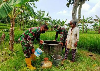 Respek Prajurit Satgas TMMD Bojonegoro Nyata di Ngrancang dan Jatimulyo