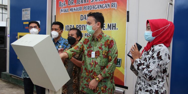 Wakil Menteri Perdagangan Resmikan Gudang SRG CAS