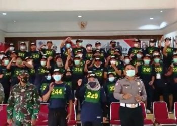 Regenerasi dan Peningkatkan Mutu Paskibra, Puluhan Guru di Brebes Dibekali TUB dan PBB