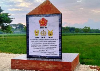Arti Inskripsi di Tugu Prasasti TMMD Reguler Bojonegoro di Desa Ngrancang