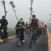 Forkopimda Bojonegoro Gowes di Jalan Penghubung Dua Desa Karya TMMD Reguler