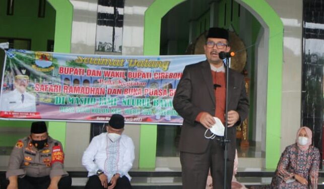 KITA ISI RAMADHAN DENGAN IKHTIAR, JALANKAN AMALIAH DAN DISIPLIN PROKES UNTUK MEMUTUS RANTAI PENYEBARAN COVID-19